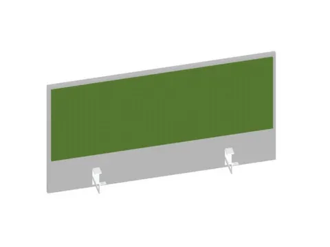 baliepaneel v. bureau aanbouw achter MP-lichtgrijs BN7048-groen 1000mm