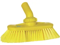 Hygiene 7067-6 Hoekverstelbare Borstel Watertoevoer Geel
