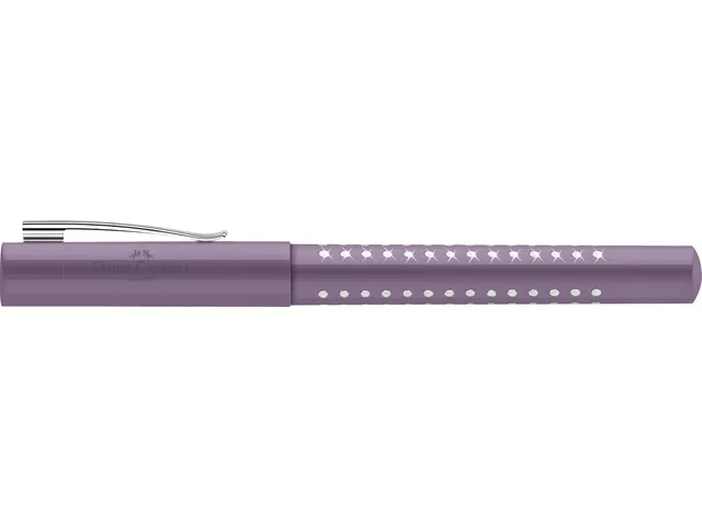Vulpen Faber-Castell Grip sparkle M violet