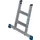 ladder-onderdeel,2,treden m. R13-laag,aluminium