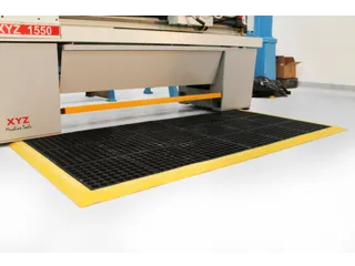 Werkplek-Vloerbedekking,Modulesysteem,Geel - 2