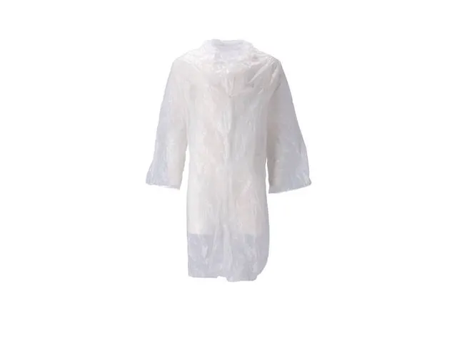 Pe Bezoekersjas Wit 125x75cm 15 micron 240 Stuks