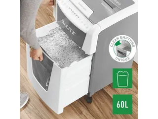 Papiervernietiger Leitz IQ Auto+ Office 300 P-4 snippers 4x28mm - 9
