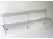 banc pliable,HxLxP 780x2000x380mm,barres alu,structure acier RAL7035