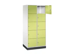 grootvolume-lockersysteem,HxBxD 1950x820x600mm,2x5vakken,cil.-slot