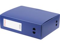 elastobox, voor ft A4, uit PP van 700 micron, rug van 10 cm, blauw