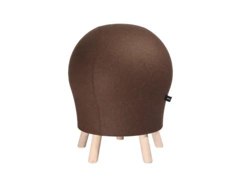 Balkruk Donkerbruin Zitting H X D 620X 450Mm Houten Standpoten