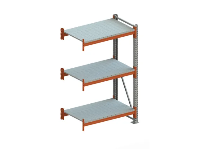 Breedvakstelling Aanbouwveld 2200x1385x800mm 3 Stalen Legborden