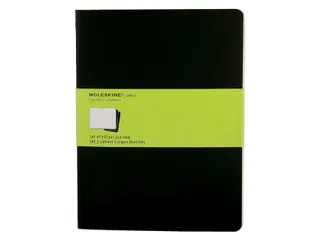 Schrift Moleskine Blanco Xl Zwart 190x250mm - 1