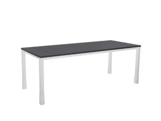 In hoogte verstelbaar bureau,HxBxD 720-840x2000x800mm,CC-zwart - 2
