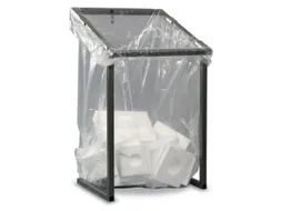 Groot Volume Afvalverzamelaar 1000 Liter Zwart 950/1230x730x685