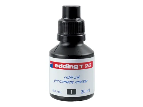 Viltstiftinkt edding T25 zwart