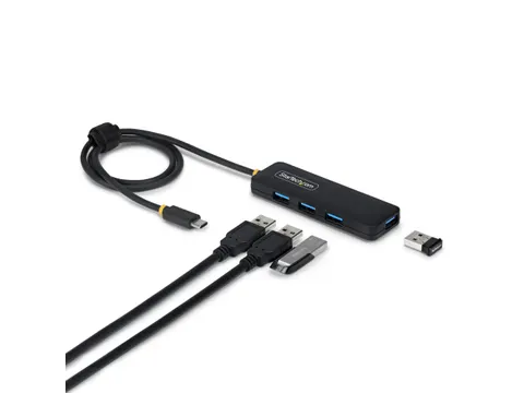 StarTech.com 4-Port USB-C Hub, 5Gbps, Bus Powered