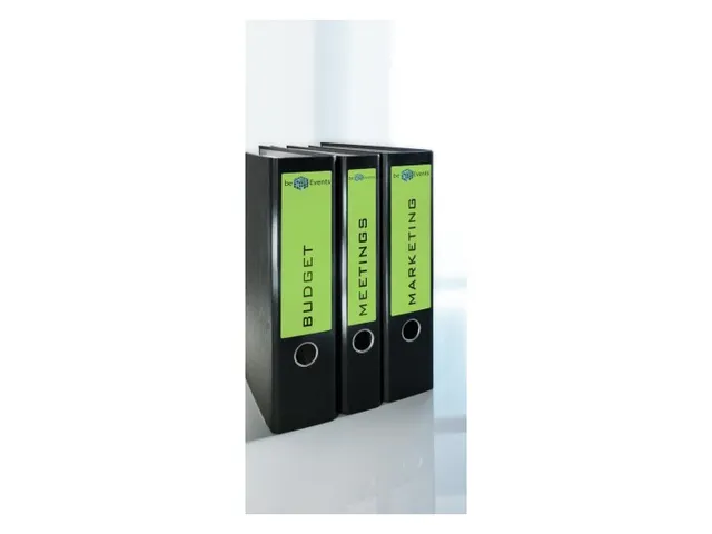 Rugetiket Avery Zweckform smal 38x192mm zelfklevend groen L4764-20