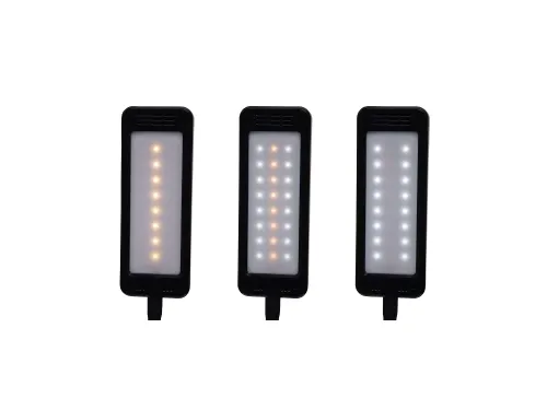 Bureaulamp MAUL Pearly LED voet dimbaar colour vario zwart