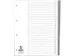 Tabbladen PP Set 1-31 Met Indexblad A4 11-Gaats Grijs