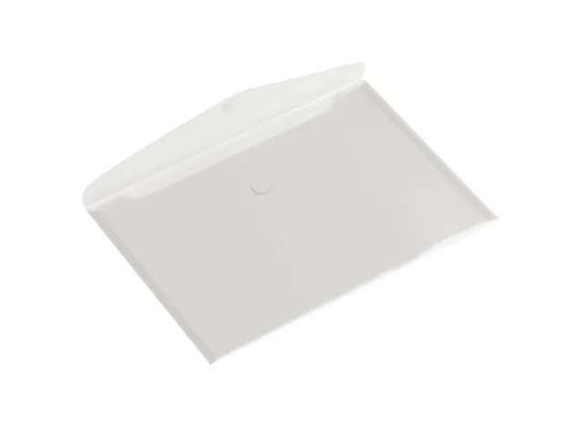 Enveloptas HF2 A4 335x240mm dwars PP transparant wit