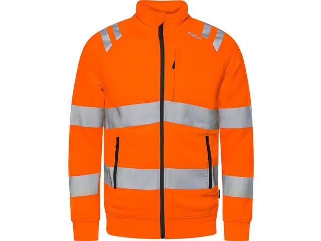 Fristads 7863 GPSW sweatvest, fluo oranje, maat 2XL, per stuk