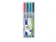 Viltstift Staedtler OHP Lumocolor 315 Non Permanent 1.0mm Assorti 4st