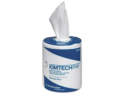Kimtech 61930 poetsdoek combiroll wit 18x18cm