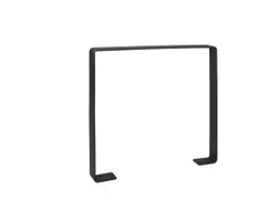 fietsbeugel,L 800mm,staal therm. verzinkt/met coating,DB703antraciet
