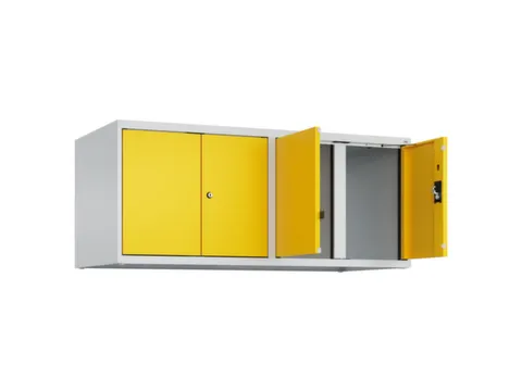 opzetkast,v. locker voor scheiding van kleding,4vak.,vak B 300mm