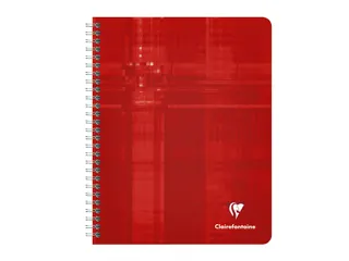 Schrift Clairefontaine A5+ ruit 5x5mm 120 pagina's 90gr assorti - 4