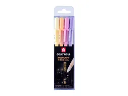 Gelschrijver Sakura Gelly Roll 1.0mm Moonlight 10 Sunrise 4 stuks