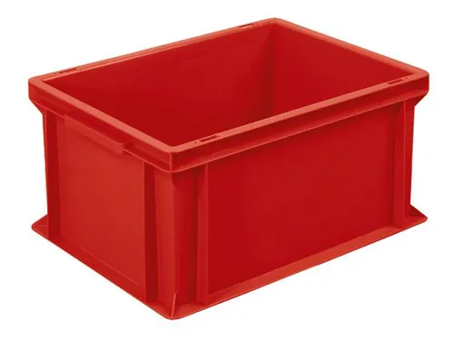 Euronorm Stapelkrat Hxlxb 220x400x300mm 21liter Rood