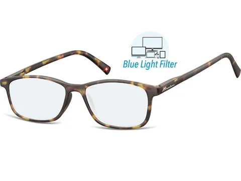 Leesbril Montana +1.00 dpt blue light filter turtle