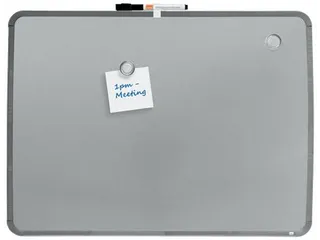 Whiteboard Nobo Slim Line 43x58cm Zilver - 5