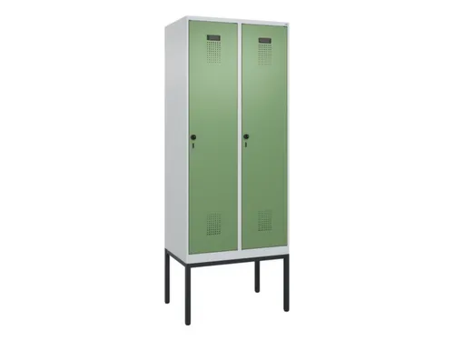 locker voor scheiding van kleding,HxBxD 2120x800x500mm,2vak