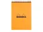 Spiraalblok Rhodia A5 lijn 160 pagina's 80gr oranje