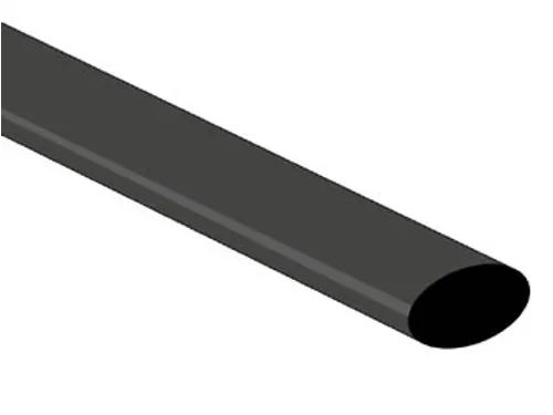 Thermische Krimpkous 9mm - Zwart - 25 Stuks