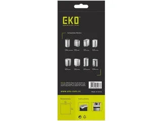 EKO Afvalzak type D | 18 - 21 liter Doos 6x 20 zakken - 3