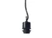 Lampe suspendue Nextime Beam acier inoxydable noir 200 cm de câble