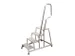 Marchepied Industriel Aluminium H 0 4M 2Marches Plateforme Incluse