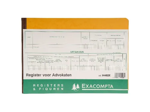 Register 27x38 Advokaten 80 blz