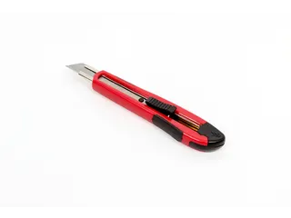 Snijmes IEZZY 18mm kunststof met softgrip inclusief 1 mesje - 4