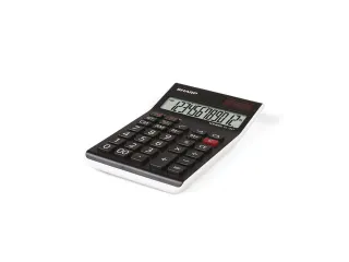 Calculator Sharp EL124TWH zwart-wit desk 12 digit - 2