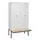 PBM-locker met bank,HxBxD 2120x1200x815mm,4vak,vak B 300mm