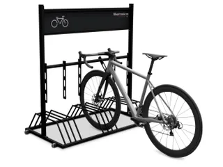 Mobiel fietsenrek,L 1300mm,6instelplaatsen,gebruik beide zijden - 3