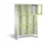 lockerkast 1850x1200x500mm 3x3 vakken Cilinderslot Poten, RDS1108060