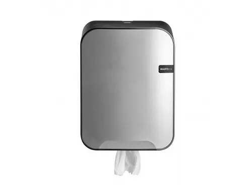 Midi Poetsrol Dispenser 441194 Quartz Zilver