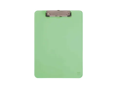 Klembord MAUL A4 staand transparant PS neon groen