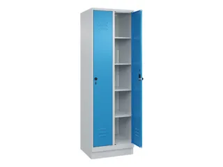 wasgoedverdeelkast,HxBxD 1950x600x500mm,vak B 300mm,draaigrendel - 2