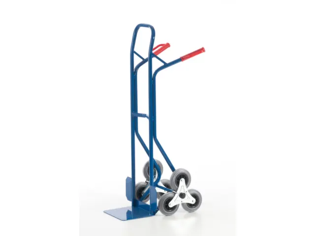 diable monte-escaliers,3 étoiles,force 150kg,pelle lxP 300x225mm