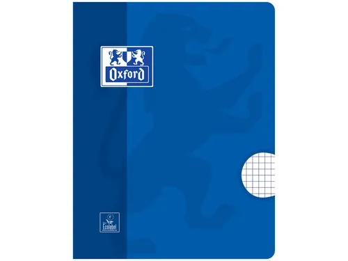 Schrift Oxford school A5 72blz ruit 5mm assorti