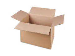 Amerikaanse Vouwdoos Bruin Dubbelgolf 280x280x150mm 15 Stuks