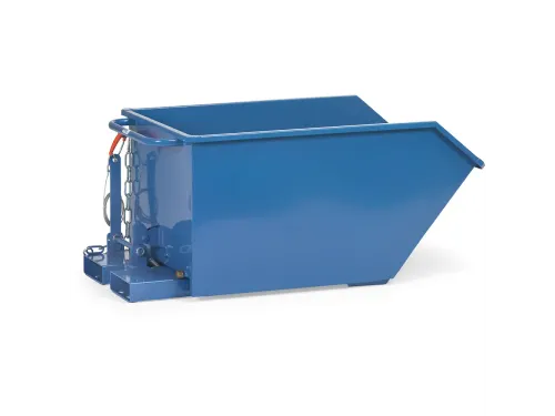 Kiepbakken 6275 1000kg 750 liter Ral5007